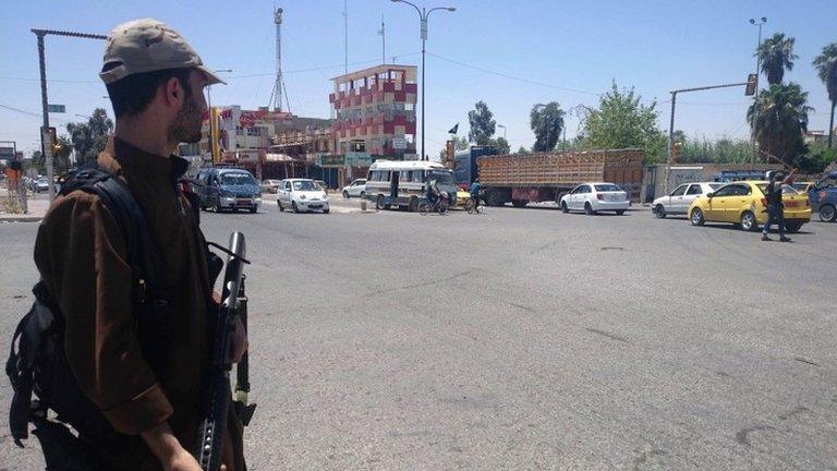 Islamic State (IS) fighter in Mosul (22 June 2014)