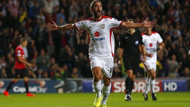 MK Dons v Manchester United