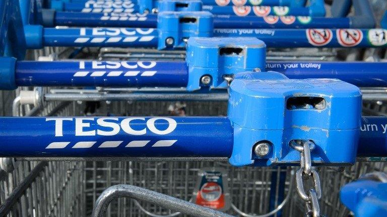 Tesco trolleys