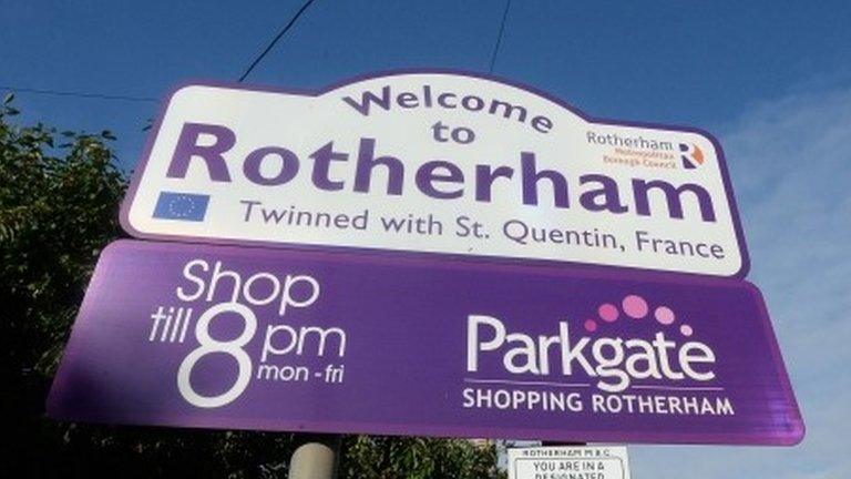 Rotherham sign