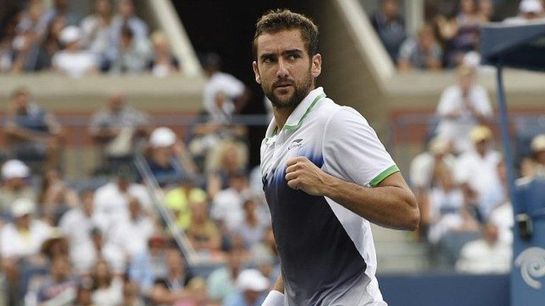 Marin Cilic of Croatia