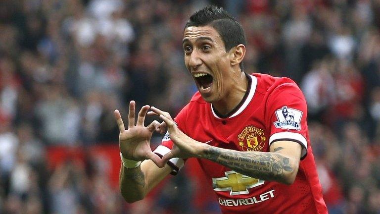 Manchester United forward Angel Di Maria