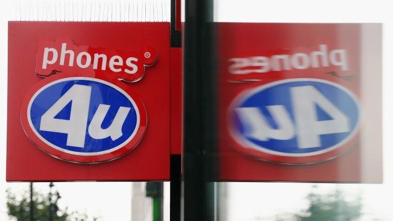 phones 4U sign