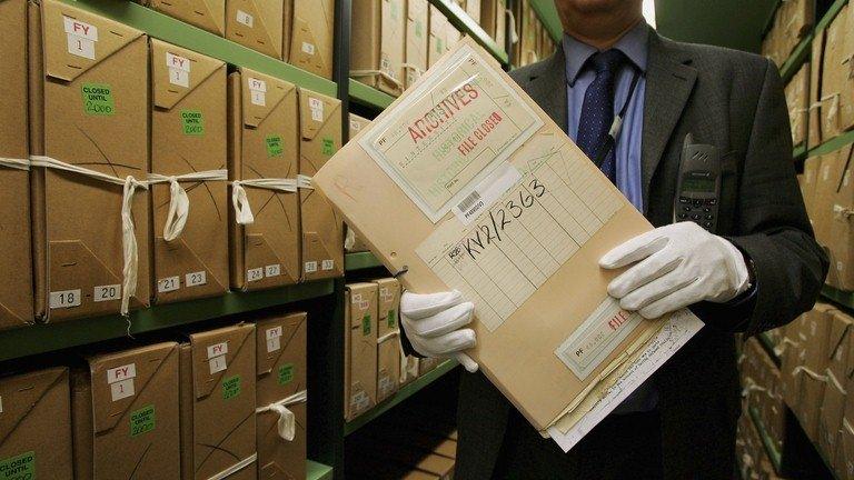 Files at the National Archives