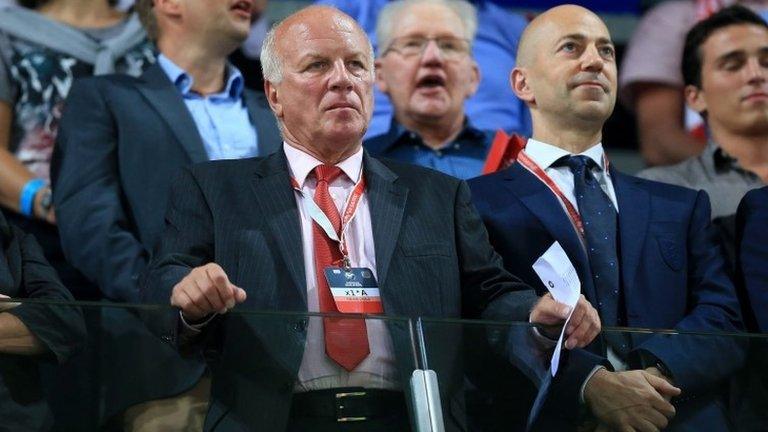 Football Association chairman Greg Dyke