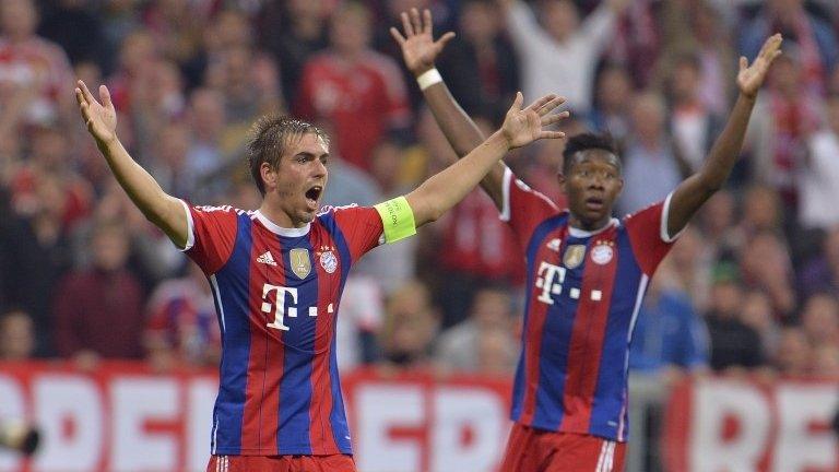 Bayern celebrate