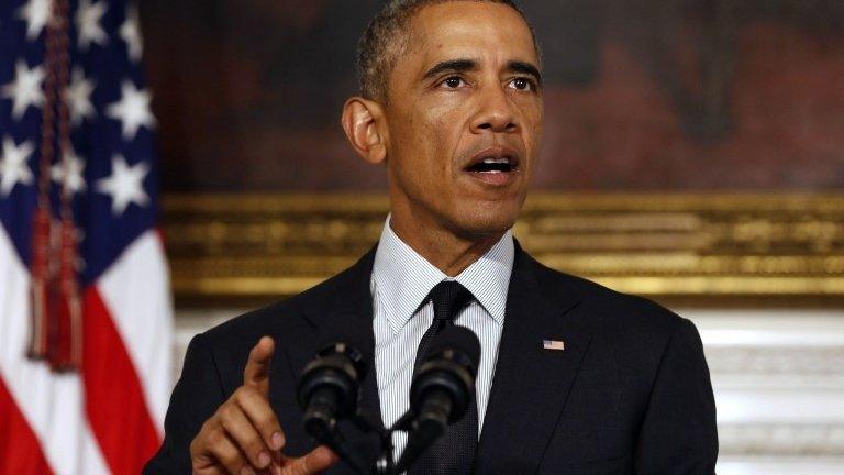 President Obama at the White House