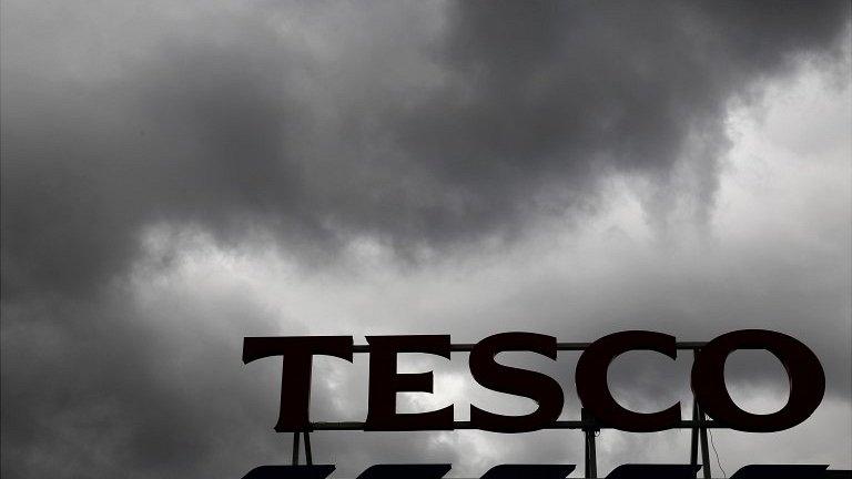 Tesco sign