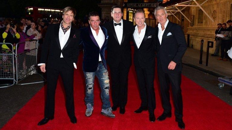 Spandau Ballet at premiere