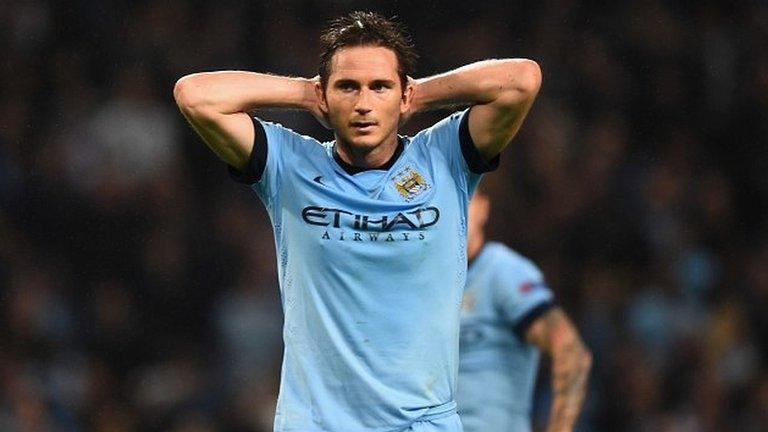 Manchester City's Frank Lampard