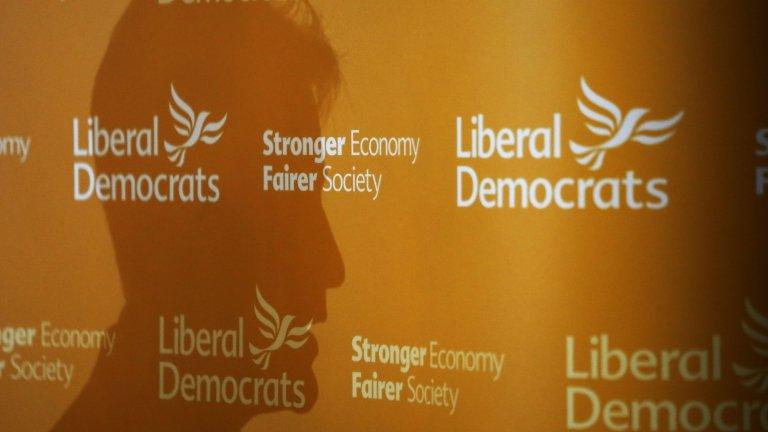 Lib Dem conference backdrop