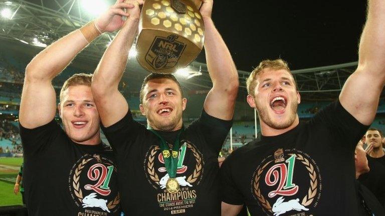 George Burgess, Sam Burgess and Thomas Burgess