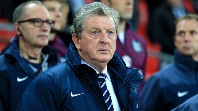 England coach Roy Hodgson