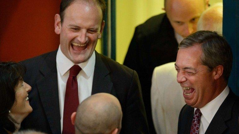 Douglas Carswell and Nigel Farage