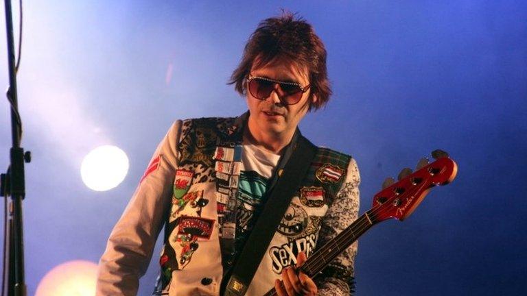 Nicky Wire of Manic Street Preachers