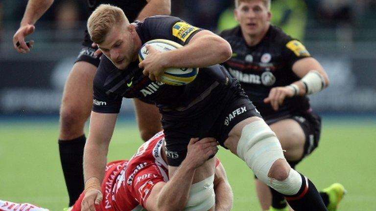 George Kruis of Saracens