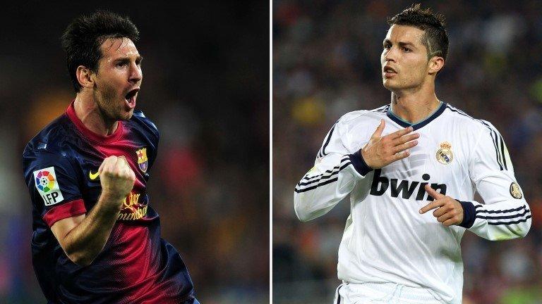 Lionel Messi and Cristiano Ronaldo