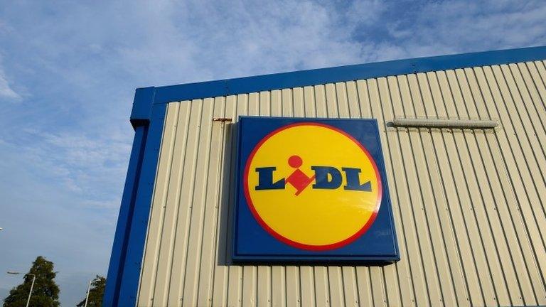 A Lidl store