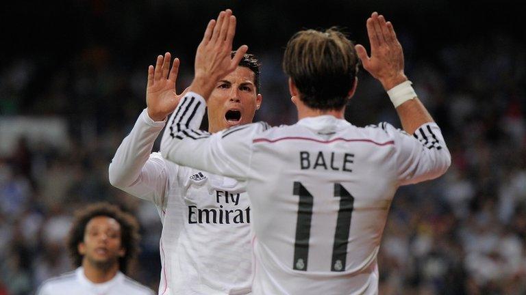 Cristiano Ronaldo Gareth Bale