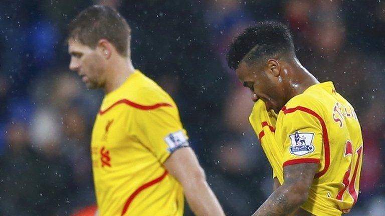 Liverpool duo Steven Gerrard and Raheem Sterling