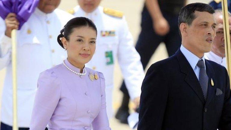 Srirasmi and Crown Prince Vajiralongkorn, 2006