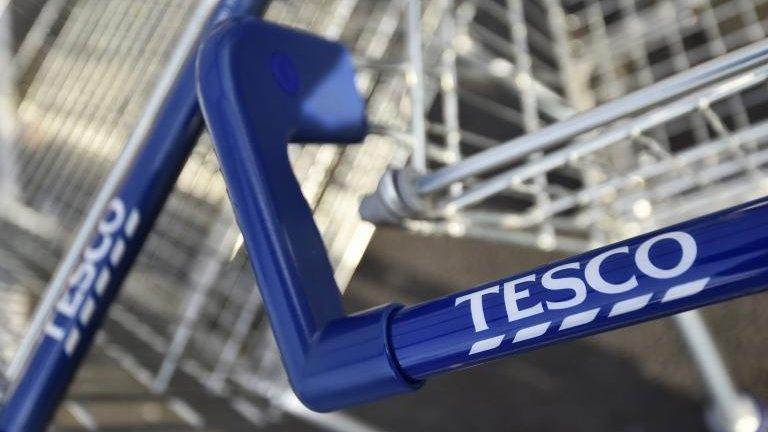 Tesco trolley