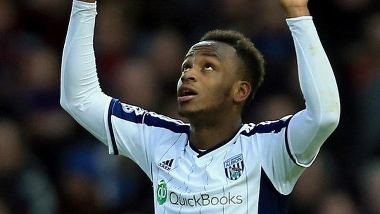 West Brom striker Saido Berahino