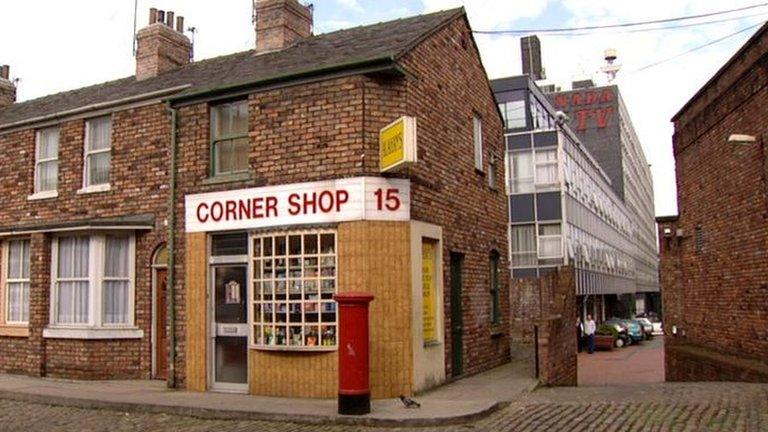 Former Coronation Street set on Quay Street