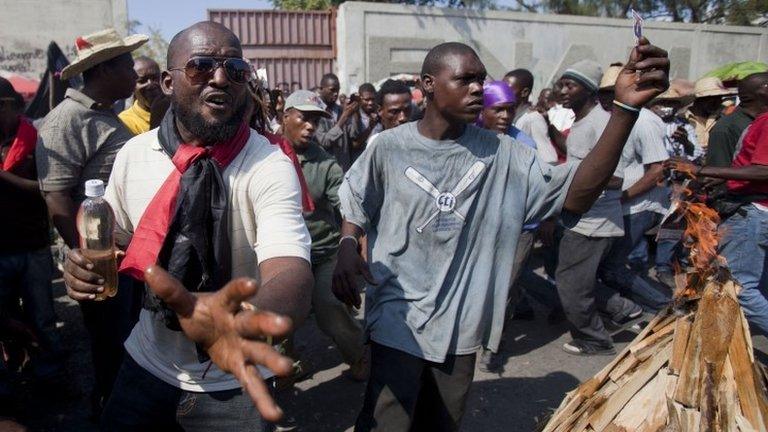 Protests in Port-au-Prince