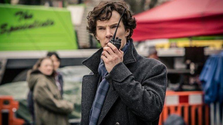 Benedict Cumberbatch as Sherlock