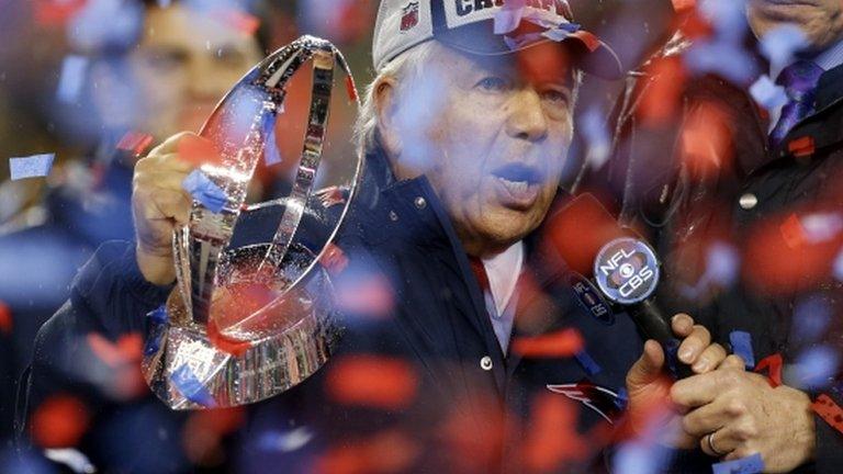 New England Patriots owner Robert Kraft