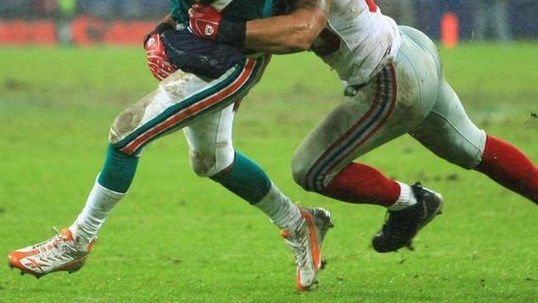 American football players (file image)