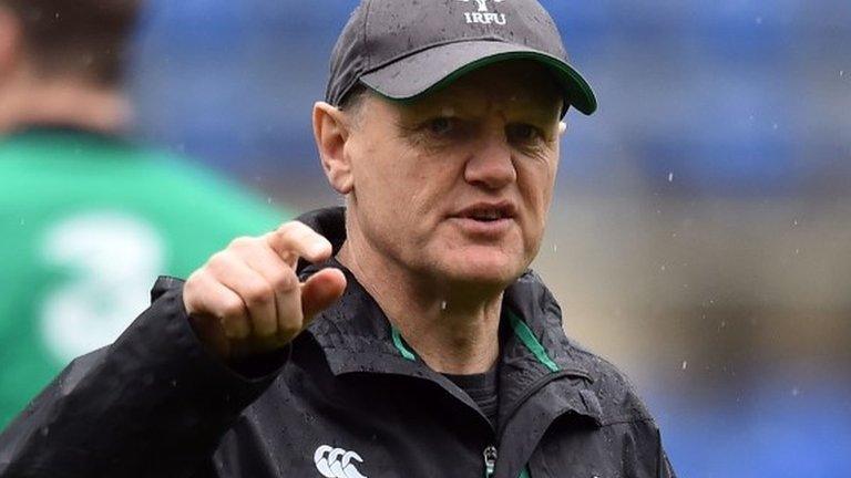 Ireland head coach Joe Schmidt