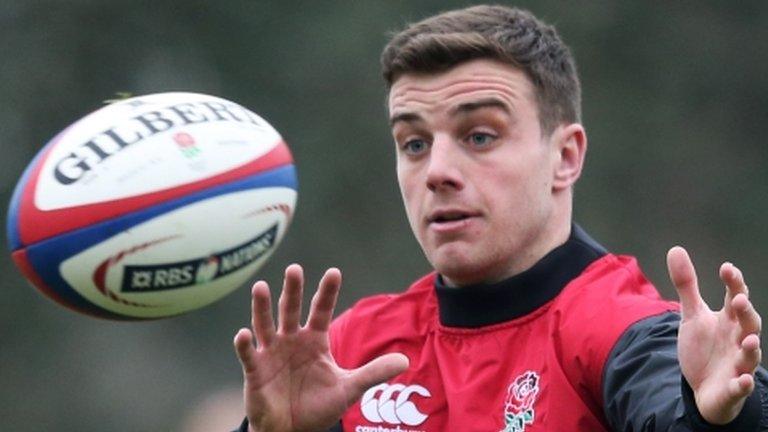 England rugby star George Ford