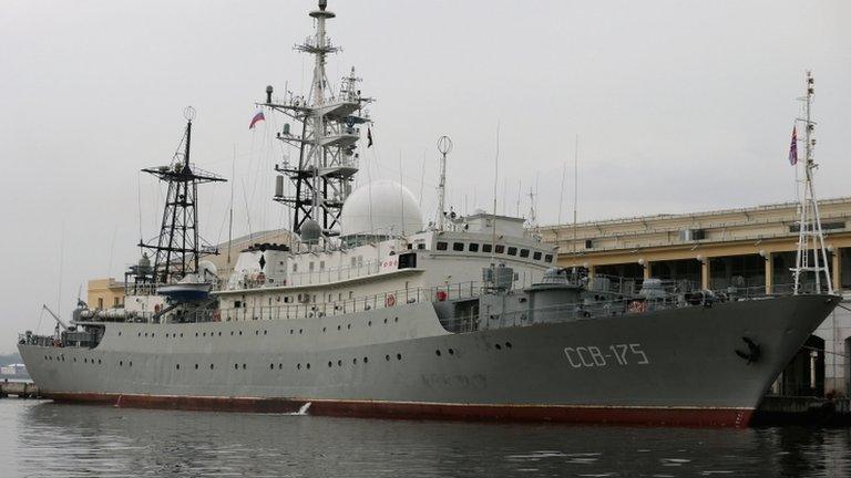 The Viktor Leonov CCB-175 in Cuba, 20 Jan