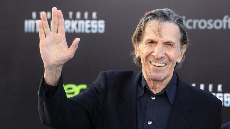 Leonard Nimoy in 2013