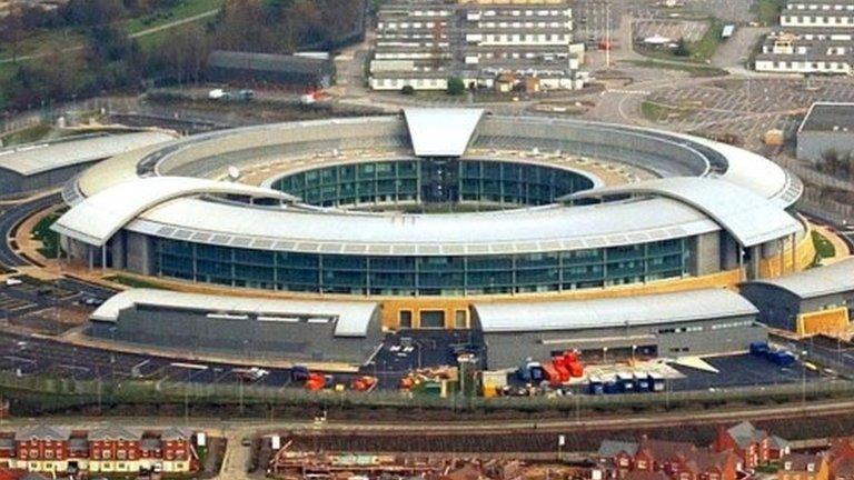 Government Communication Headquarters (GCHQ) in Cheltenham