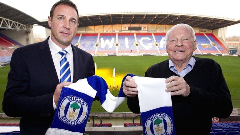 Malky Mackay and Dave Whelan