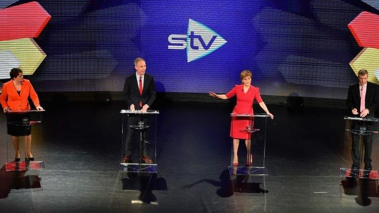 Scottish leaders' debate