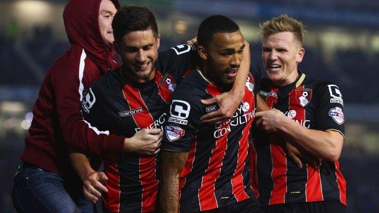 Bournemouth celebrate