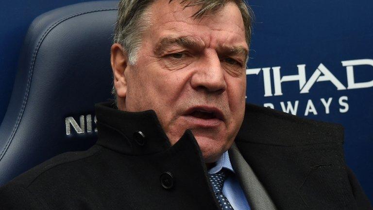 West Ham manager Sam Allardyce