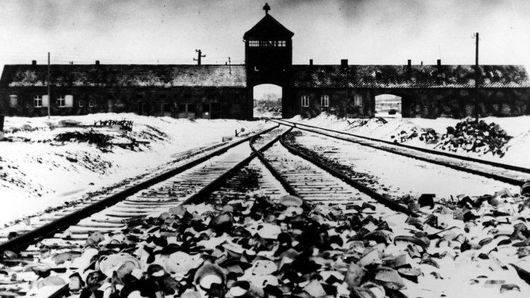 Auschwitz, 1945