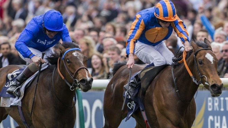 Ryan Moore on Legatissimo edges out Kevin Manning on Lucida