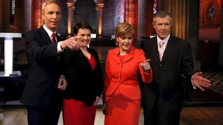 Scottish party leaders