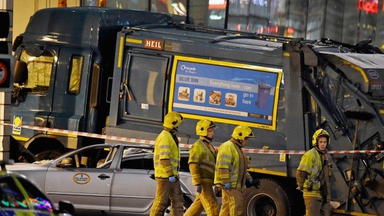 Bin crash, Glasgow