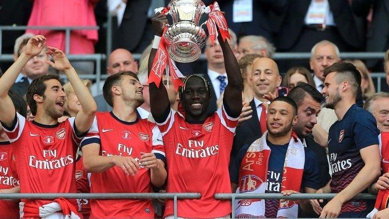 Arsenal celebrate