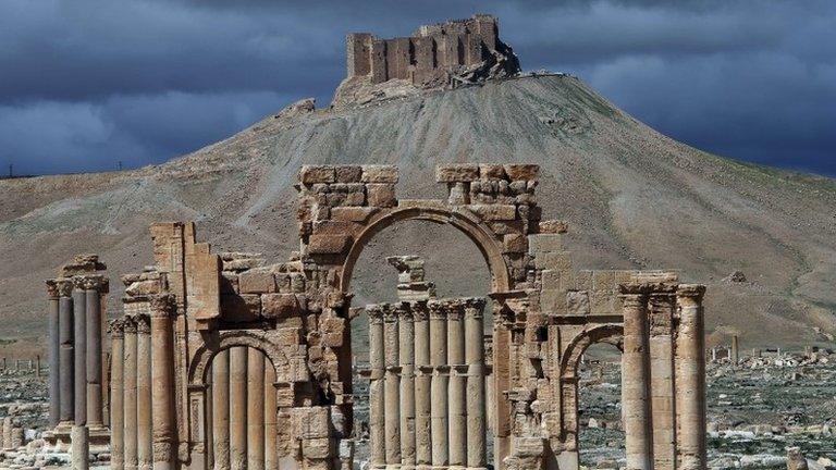 File photo: A general view of Palmyra