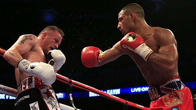 Kell Brook (right)