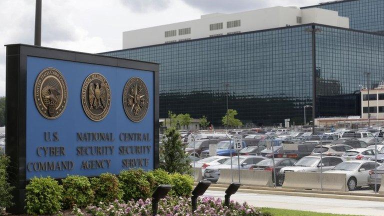 National Security Agency (NSA) campus in Fort Meade, Maryland, file