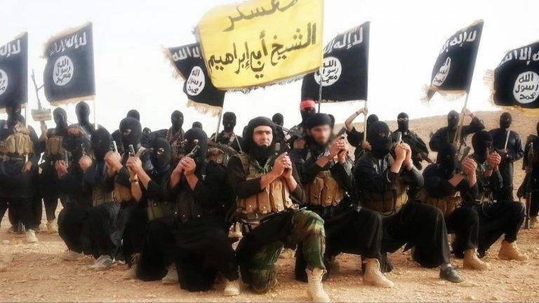 Islamic State militants